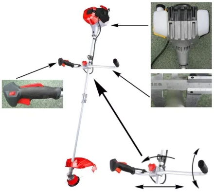 Бензокоса Elitech БТ 43 купить в Нижневартовске
