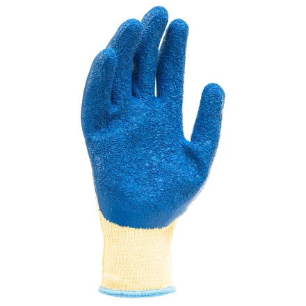 Перчатки трикотажные, полиэфирные, латексное рельефное покрытие, 10// Сибртех 677535 купить в Нижневартовске