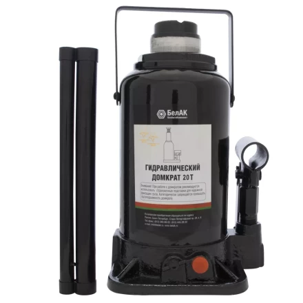 Домкрат бутылочный 20 т БелАК купить в Нижневартовске
