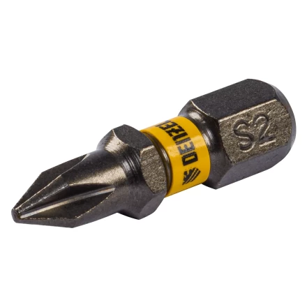 Бита PH1х25, сталь S2, шестигранный профиль, 10 шт. Е 6,3 Denzel 11651 купить в Нижневартовске