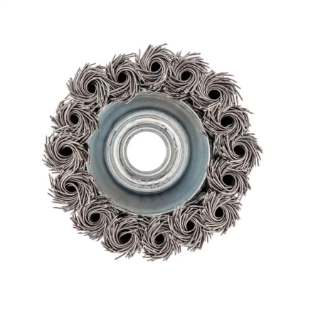 Щетка для УШМ, 65 мм, М14, "чашка", крученая проволока 0.5 мм Сибртех 746207 купить в Нижневартовске