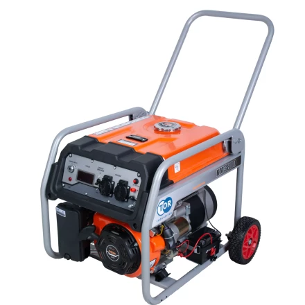 Генератор бензиновый TOR KM3800H 2,5 кВт 220В 16 л с электростартером и колесами 1018114 купить в Нижневартовске