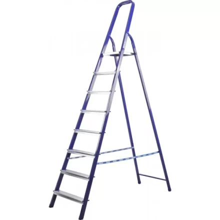 Лестница-стремянка СИБИН стальная, 8 ступеней, 166см 38803-08 купить в Нижневартовске