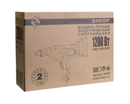 Дрель-миксер ДМЭ-1200/16ЭР Энкор 50099 купить в Нижневартовске