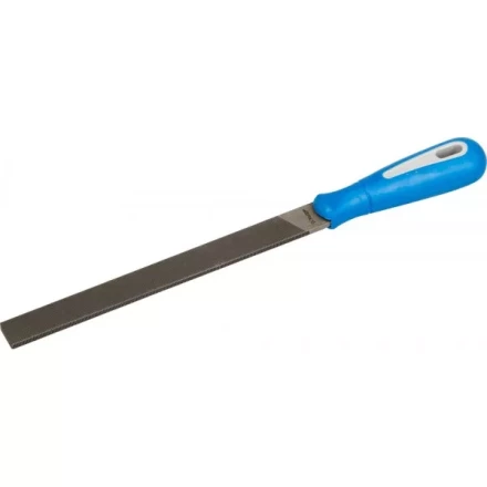 Напильник ЗУБР "ПРОФЕССИОНАЛ" плоский, двухкомпонентная рукоятка, № 2, 150мм 1611-15-2 купить в Нижневартовске