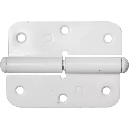 Петля накладная стальная "ПН-85", цвет белый, правая, 85мм 37641-85R купить в Нижневартовске
