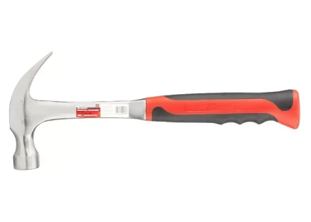 Молоток-гвоздодер 450 г цельнометаллический двухкомпонентная рукоятка MATRIX 10460 купить в Нижневартовске