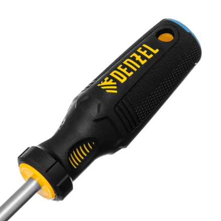 Отвертка Denzel, SL8x150 мм, S2, 3к рукоятка, 122007 купить в Нижневартовске