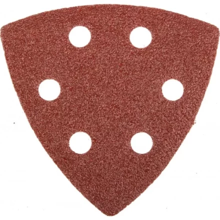 Треугольник шлифовальный универсальный STAYER "MASTER" на велкро основе, 6 отверстий, Р60, 93х93х93мм, 5шт 35460-060 купить в Нижневартовске