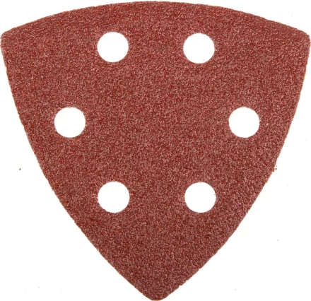 Треугольник шлифовальный универсальный STAYER "MASTER" на велкро основе, 6 отверстий, Р60, 93х93х93мм, 5шт 35460-060 купить в Нижневартовске