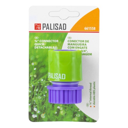 Соединитель пластмассовый быстросъемный, внутренняя резьба 3/4&quot; Palisad 661558 купить в Нижневартовске