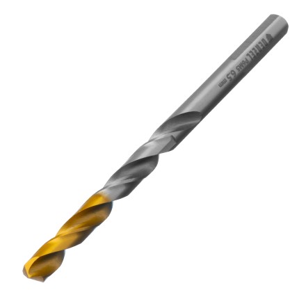 Сверло спиральное по металлу Denzel  6,5 x 100 мм, Р6М5, Golden Tip 718236 купить в Нижневартовске