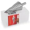 Ступенчатое сверло MESSER со спиральной канавкой. Диаметр 6-38 мм. Ступеней 12. купить в Нижневартовске