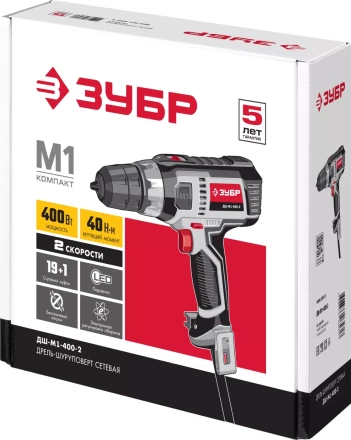 Дрель-шуруповерт сетевая ДШ-М1-400-2 серия МАСТЕР купить в Нижневартовске