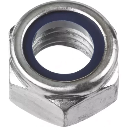 Гайка ЗУБР "МАСТЕР" DIN 985 самостопорящаяся, с нейлоновым кольцом, класс прочности 8, оцинкованная, M20, 5кг 303580-20 купить в Нижневартовске
