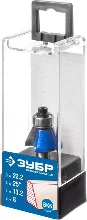 Фреза кромочная калевочная(фасочная) №9 с подшипником 127мм серия ПРОФЕССИОНАЛ купить в Нижневартовске