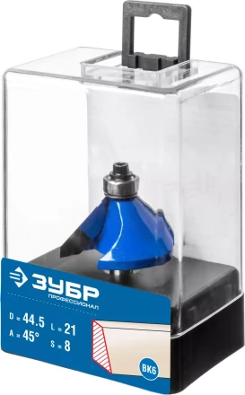 Фреза кромочная калевочная(фасочная) №9 с подшипником 127мм серия ПРОФЕССИОНАЛ купить в Нижневартовске