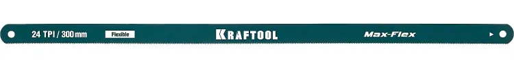 Полотно гибкое Max Flex, KRAFTOOL 15941-24-S2, безопасное, с волнообразной разводкой, 24 TPI, 2шт, 300мм 15941-24-S2 купить в Нижневартовске
