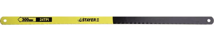 Полотно STAYER "STANDARD" для ножовки по металлу, 24TPI(1мм), 300мм, 10шт 1588-S10 купить в Нижневартовске