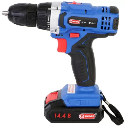 Аккумуляторная дрель-шуруповерт Диолд ДЭА-14ЛИ-07 купить в Нижневартовске