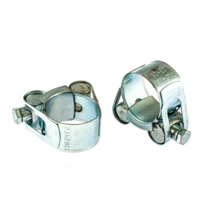 Хомуты металлические силовые 23-25 мм ширина 18 мм шарнирный W1 2 шт Сибртех 47508 купить в Нижневартовске