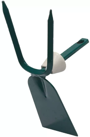 Мотыжка садовая RACO, прямое лезвие, 2 зубца, с быстрозажимным механизмом, 70мм 4230-53816 купить в Нижневартовске