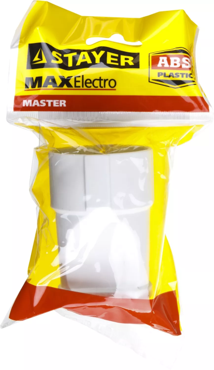 Розетка MAXElectro электрическая, 16А/220В, с заземлением, белая, STAYER 55180-W купить в Нижневартовске