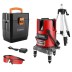 Уровень лазерный DEKO DKLL03RB SET 4, 065-0290 купить в Нижневартовске