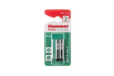 Бита HAMMER PH1 50мм (2шт) купить в Нижневартовске
