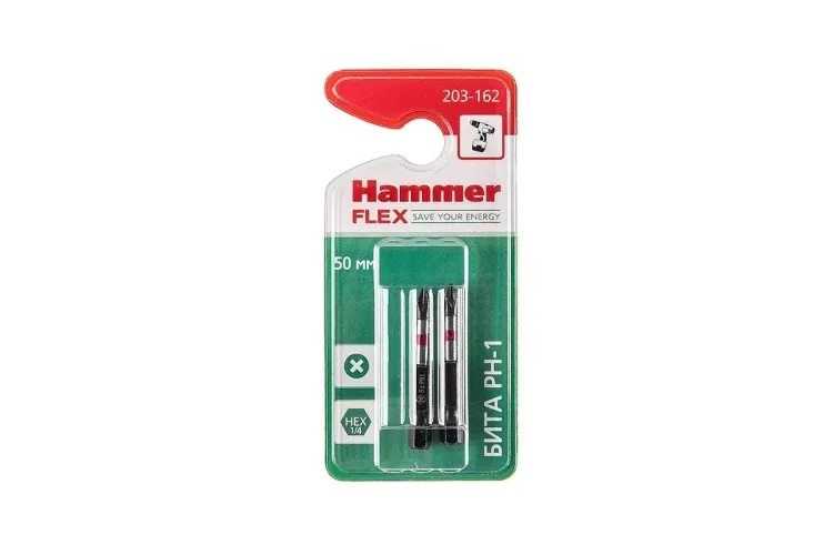 Бита HAMMER PH1 50мм (2шт) купить в Нижневартовске