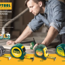Рулетка KRAFTOOL GRAND, обрезиненный пластиковый корпус, 3м/16мм 34022-03-16 купить в Нижневартовске