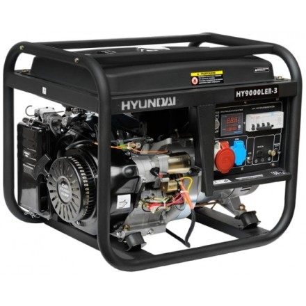 Бензогенератор Hyundai HY 9000LER-3 купить в Нижневартовске