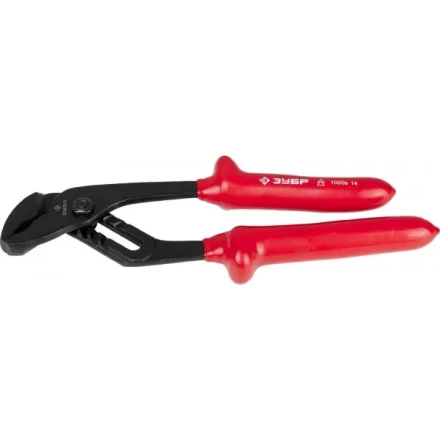 Клещи ЗУБР "МАСТЕР" "ЭЛЕКТРИК" переставные диэлектрические, высоковольтные до ~1000В, 250мм 2214-10-25_z02 купить в Нижневартовске