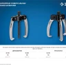 ЗУБР d 50 - 200 мм, шарнирный трехзахватный съемник с серповидными захватами, Профессионал (43323-160) купить в Нижневартовске