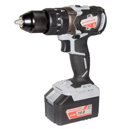 Аккумуляторная дрель-шуруповерт ИНТЕРСКОЛ ДАУ-13/18В (574.0.0.70) Li-ion АПИ (кейс, без аккум. и ЗУ) купить в Нижневартовске