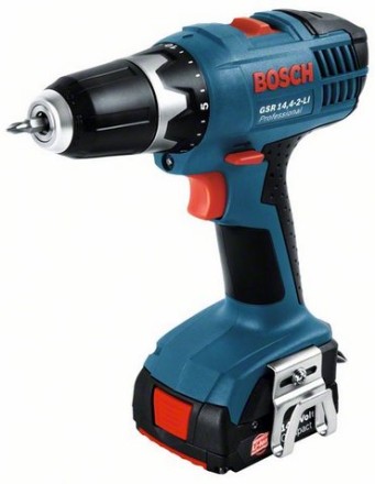 Аккумуляторная дрель-шуруповерт BOSCH GSR 14,4-2-Li (0.601.9B7.400) купить в Нижневартовске