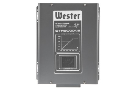 Стабилизатор напряжения WESTER STW3000NS купить в Нижневартовске