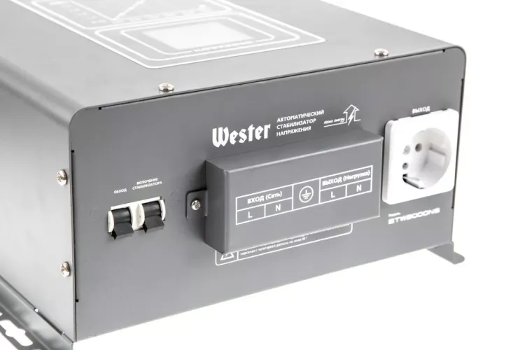 Стабилизатор напряжения WESTER STW3000NS купить в Нижневартовске