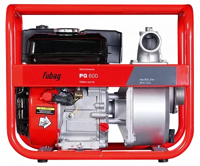 Мотопомпа Fubag PG 600 для чистой воды купить в Нижневартовске