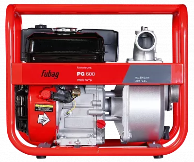 Мотопомпа Fubag PG 600 для чистой воды купить в Нижневартовске