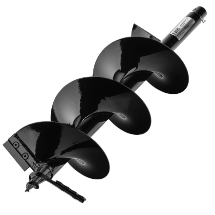 Шнек для грунта ER-200, диаметр 200 мм, длина 800 мм,соединение 20 мм, съемный нож Denzel 56008 купить в Нижневартовске