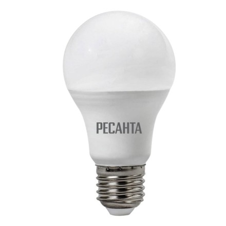 Лампа светодиодная РЕСАНТА LL-R-A65-15W-230-4K-E27 76/1/20 купить в Нижневартовске