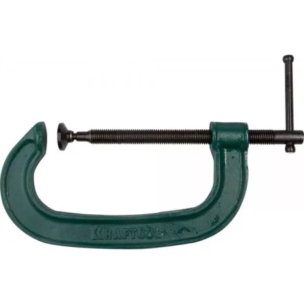 Струбцина KRAFTOOL "EXPERT", высокопрочный чугун с шаровидным графитом, 4"/100 мм 32229-100 купить в Нижневартовске