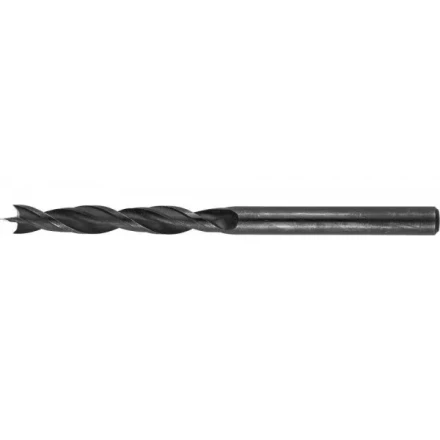 ЗУБР. Сверло спиральное по дереву с М-образной заточкой, сталь 65Г, 5х85мм 29421-085-05 купить в Нижневартовске