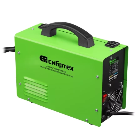 Аппарат инвертор. полуавтомат. сварки Сибртех ИСП-140, 140 А, ПВ 60% 94321 купить в Нижневартовске