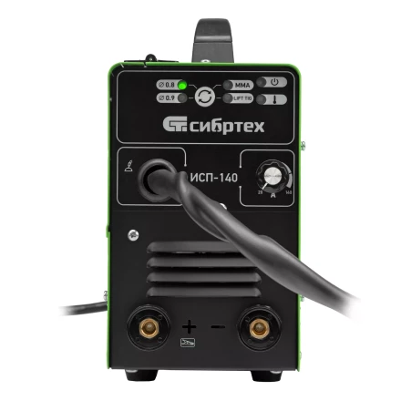 Аппарат инвертор. полуавтомат. сварки Сибртех ИСП-140, 140 А, ПВ 60% 94321 купить в Нижневартовске
