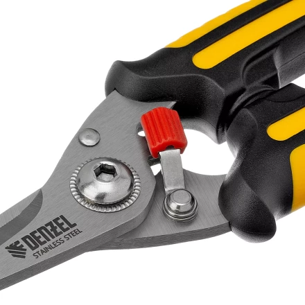 Ножницы универсальные Denzel, 185 мм, нержавеющая сталь, 78318 купить в Нижневартовске