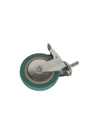Колесо аппаратное поворотное SCtgb 55 125 мм с болтом и тормозом (N) 1043000 купить в Нижневартовске