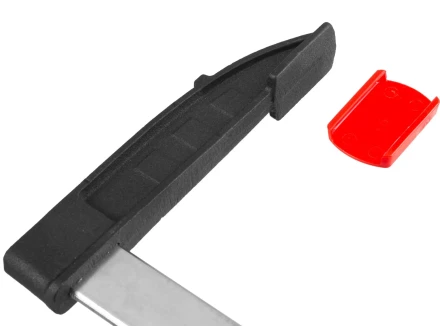 Струбцина ЗУБР "МАСТЕР", тип "F", пластмассовая ручка, стальная закаленная рейка, 120х500мм 32150-120-500 купить в Нижневартовске