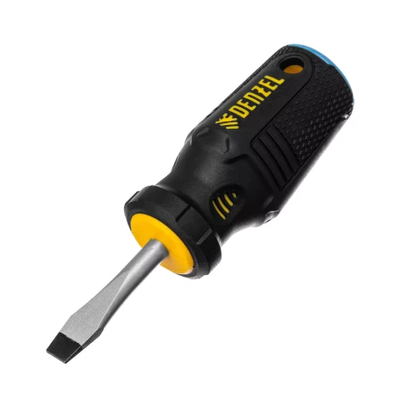 Отвертка, SL6x38 мм, S2, 3к рукоятка Denzel 122017 купить в Нижневартовске